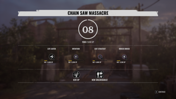Texas Chainsaw Massacre - Achievements